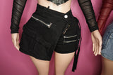 Baddie Skort with zippers