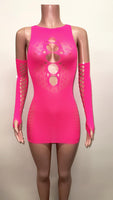 Pink poster girl set OS