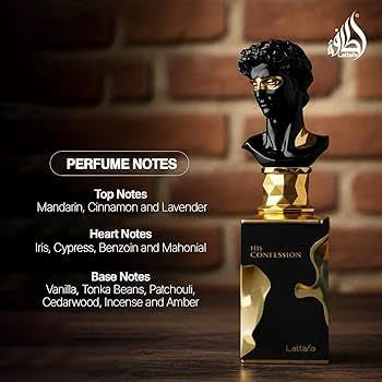 LATTAFA His Confession EDP concentrated fragrance cologne spray