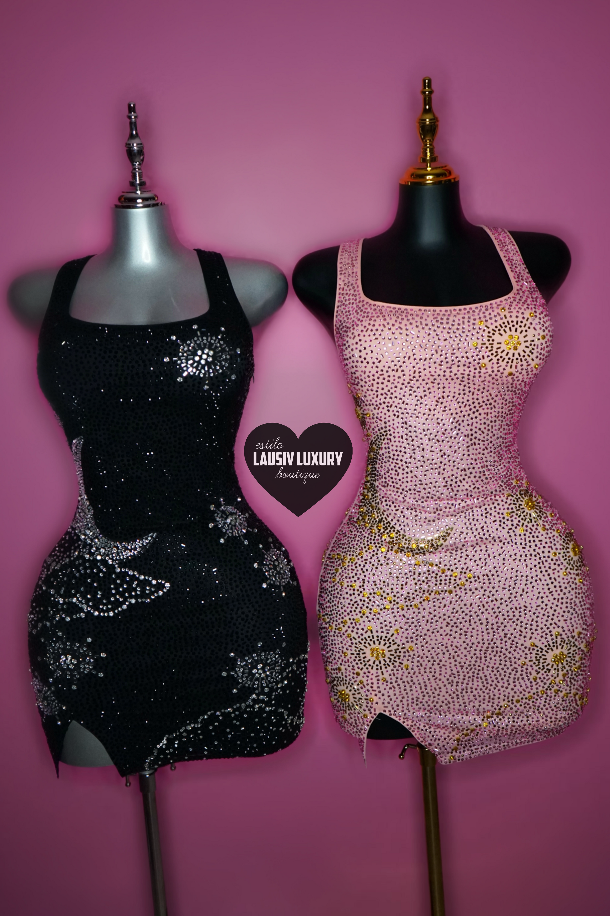 Sol y luna 🌙 full bling dress