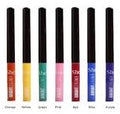 Bright colored liquid eyeliners