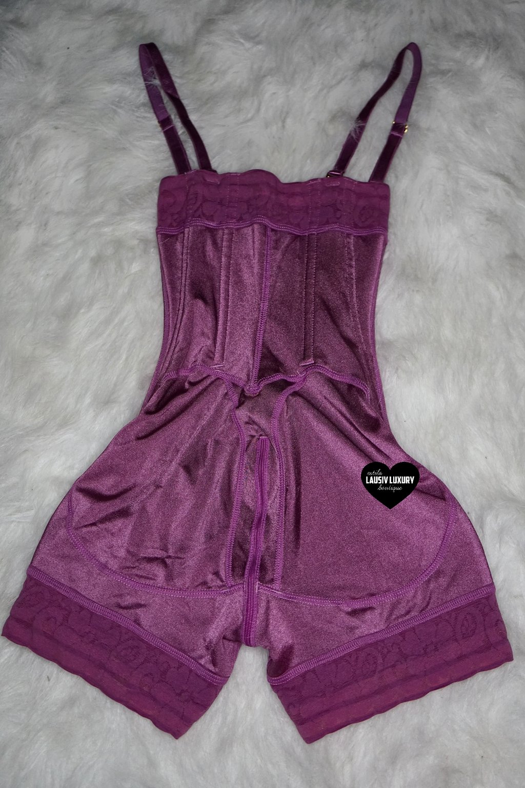 14kt Gold Luxury Hourglass Faja Colombiana with bars & removable straps/ strapless