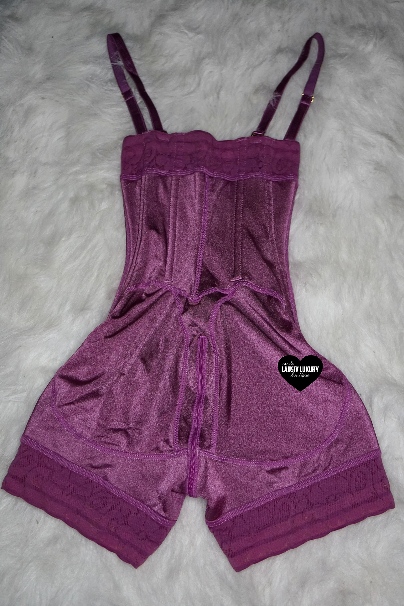 14kt Gold Luxury Hourglass Faja Colombiana with bars & removable straps/ strapless