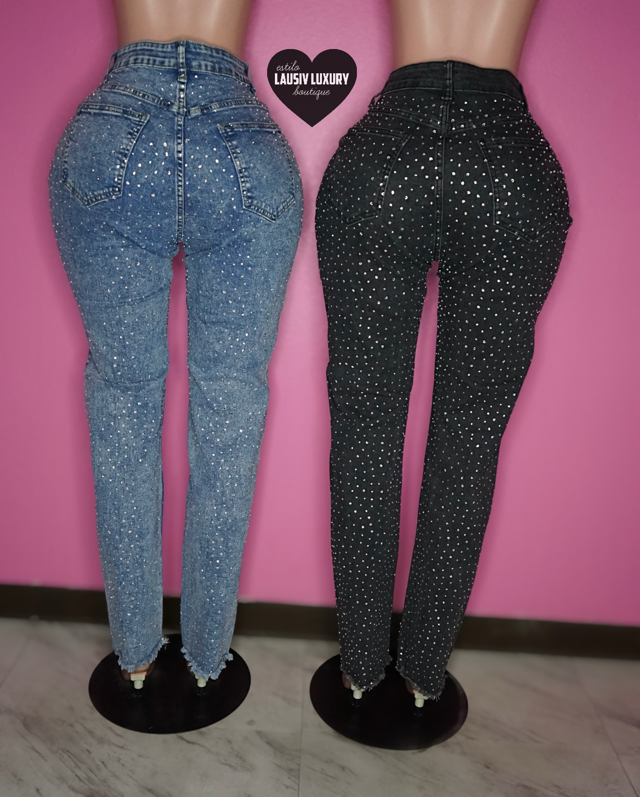Bling denim jeans