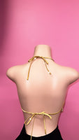 Gold bling top