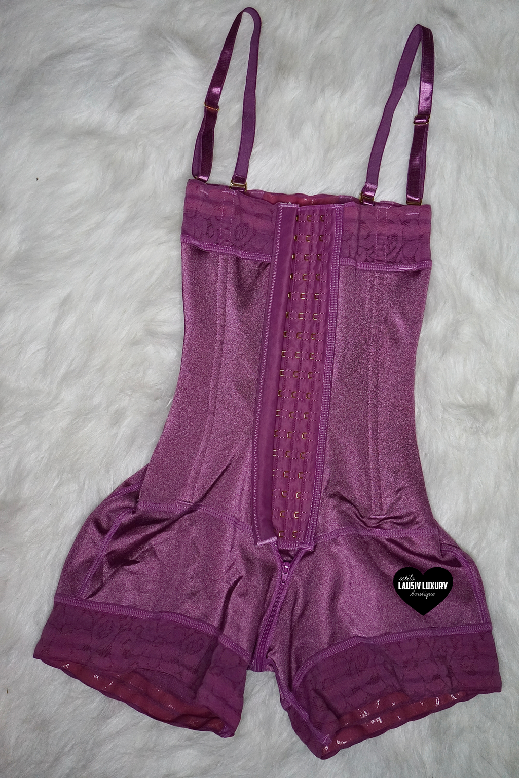 14kt Gold Luxury Hourglass Faja Colombiana with bars & removable straps/ strapless