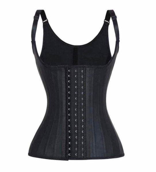 Steel boned vest