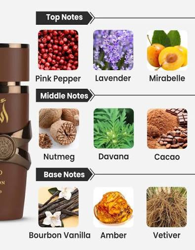 LATTAFA Asad Bourbon EDP concentrated fragrance cologne spray