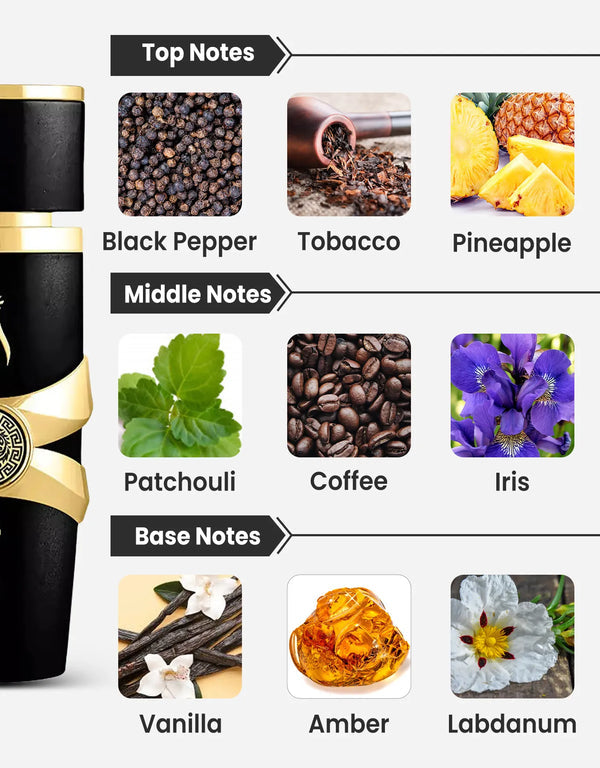 LATTAFA Asad EDP concentrated cologne fragrance spray