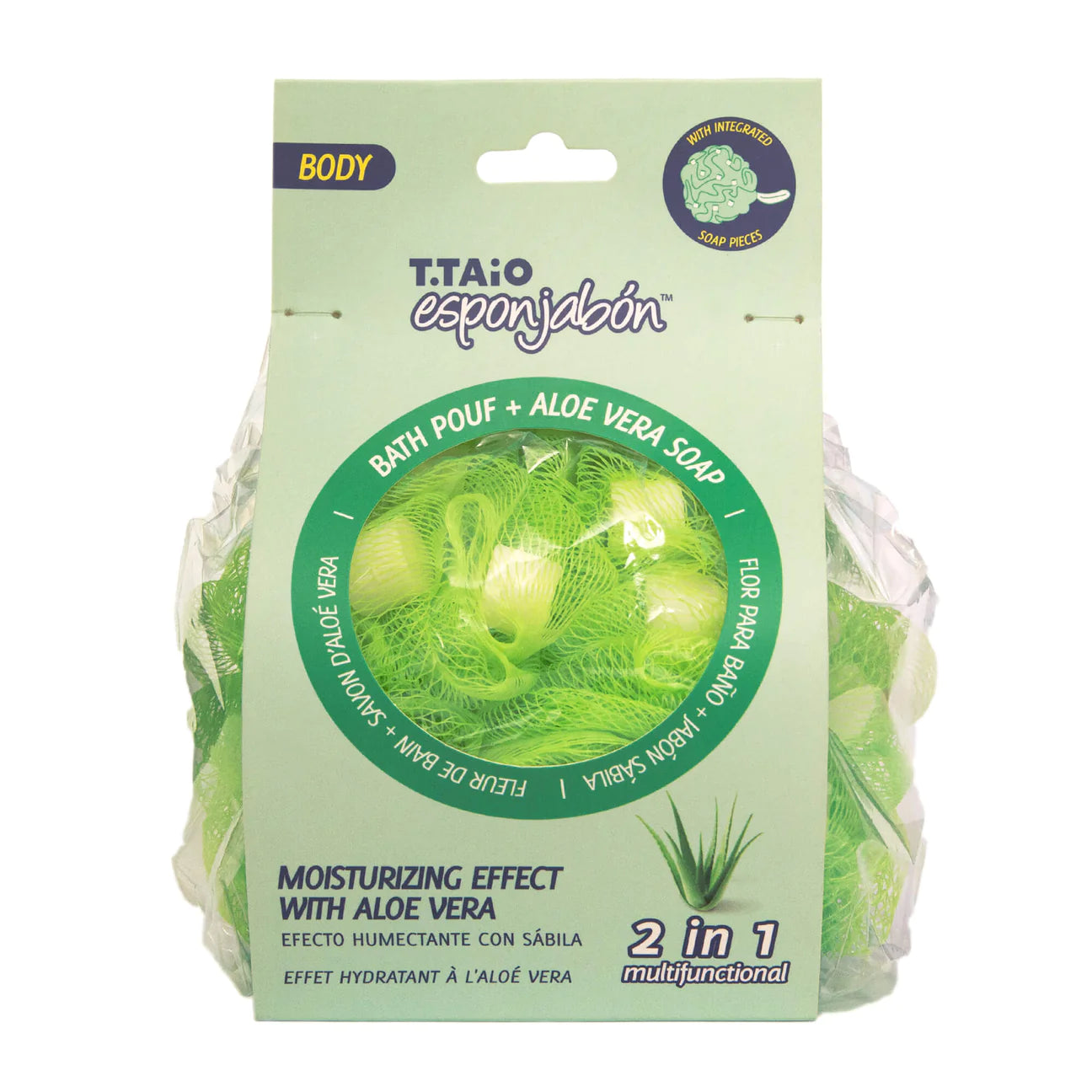 Aloe Esponjabon bath loofah