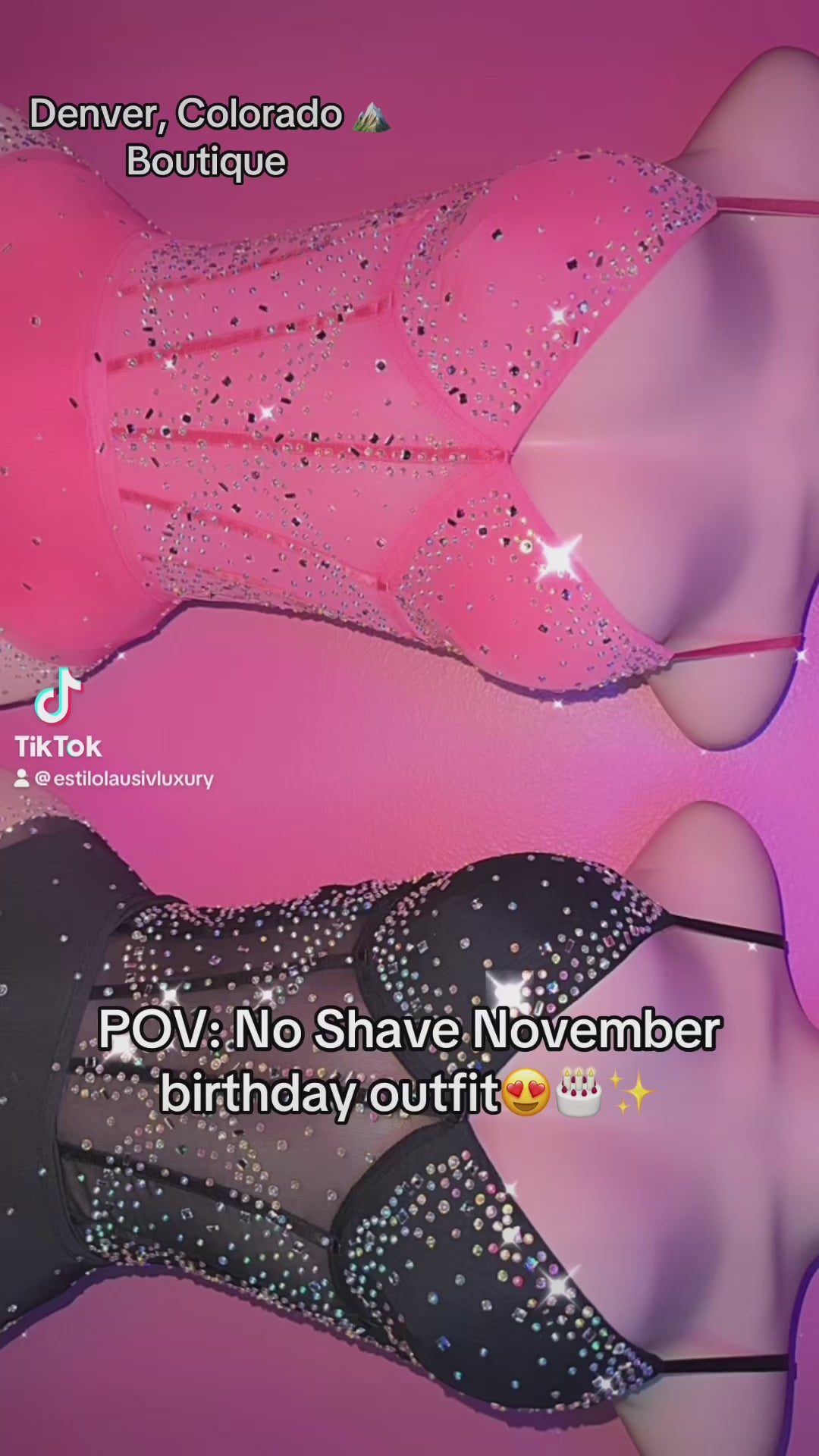 “Work of art” bling 2 piece set