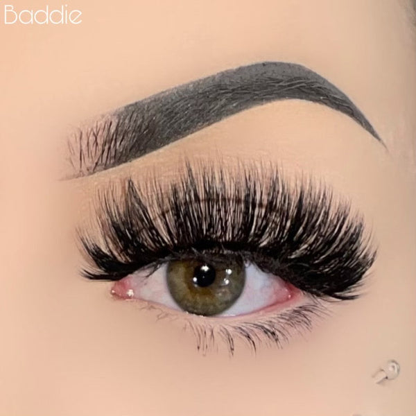 “Baddie” faux mink lashes