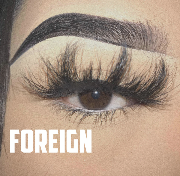 “Foreign” luxury mink lashes