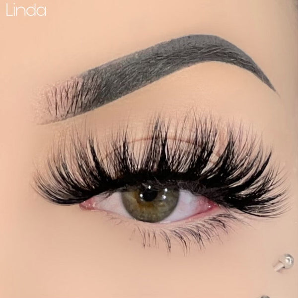 “Linda” faux mink lashes