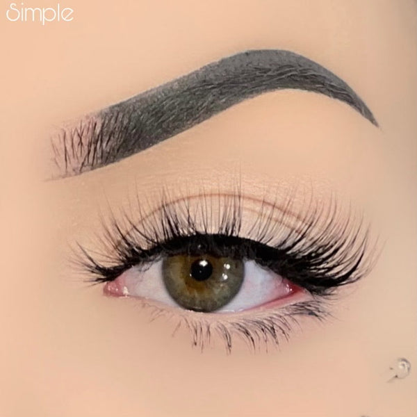 “Simple” faux mink lashes