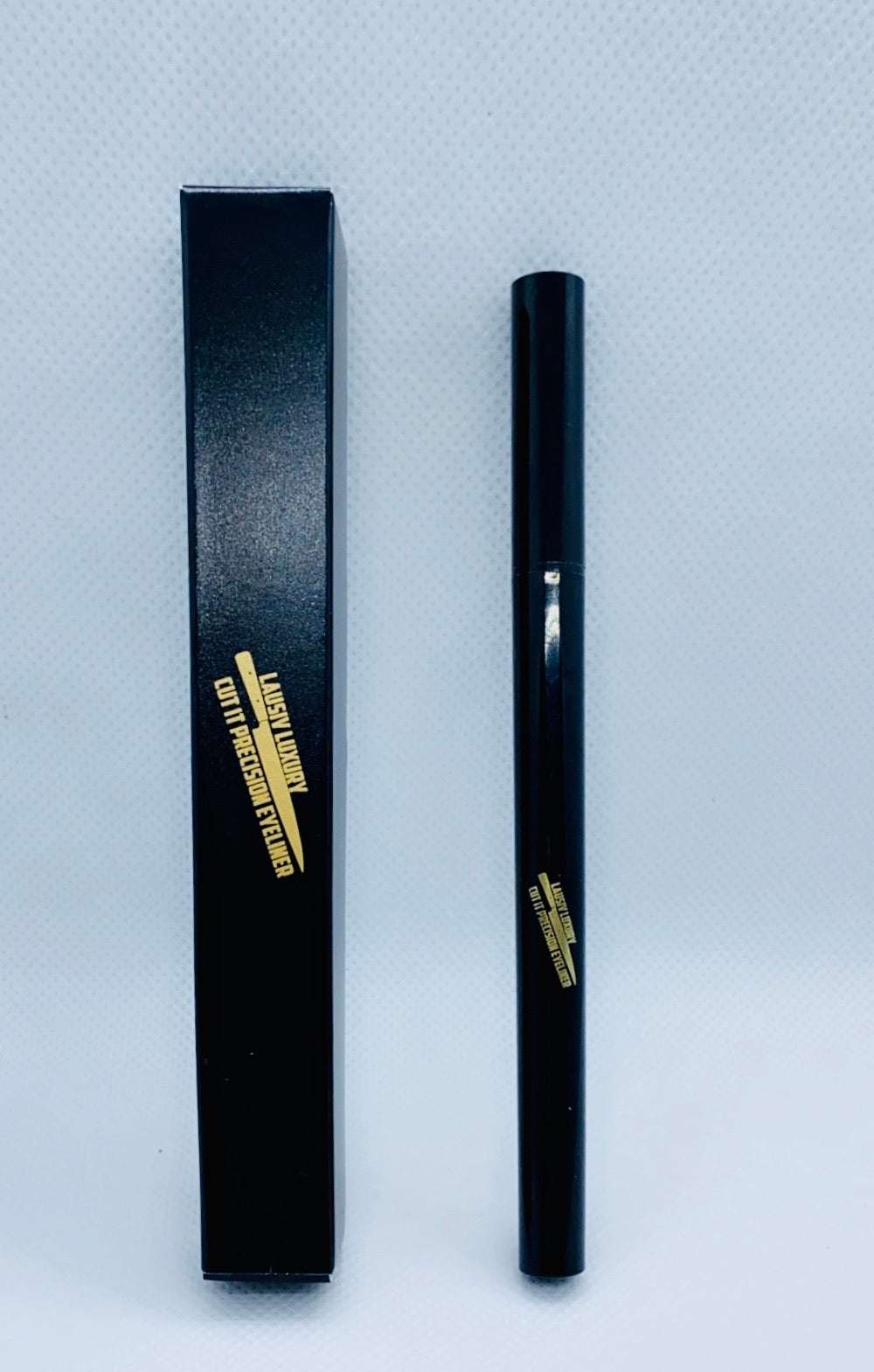 “Cut it 🔪” black precision eyeliner pen