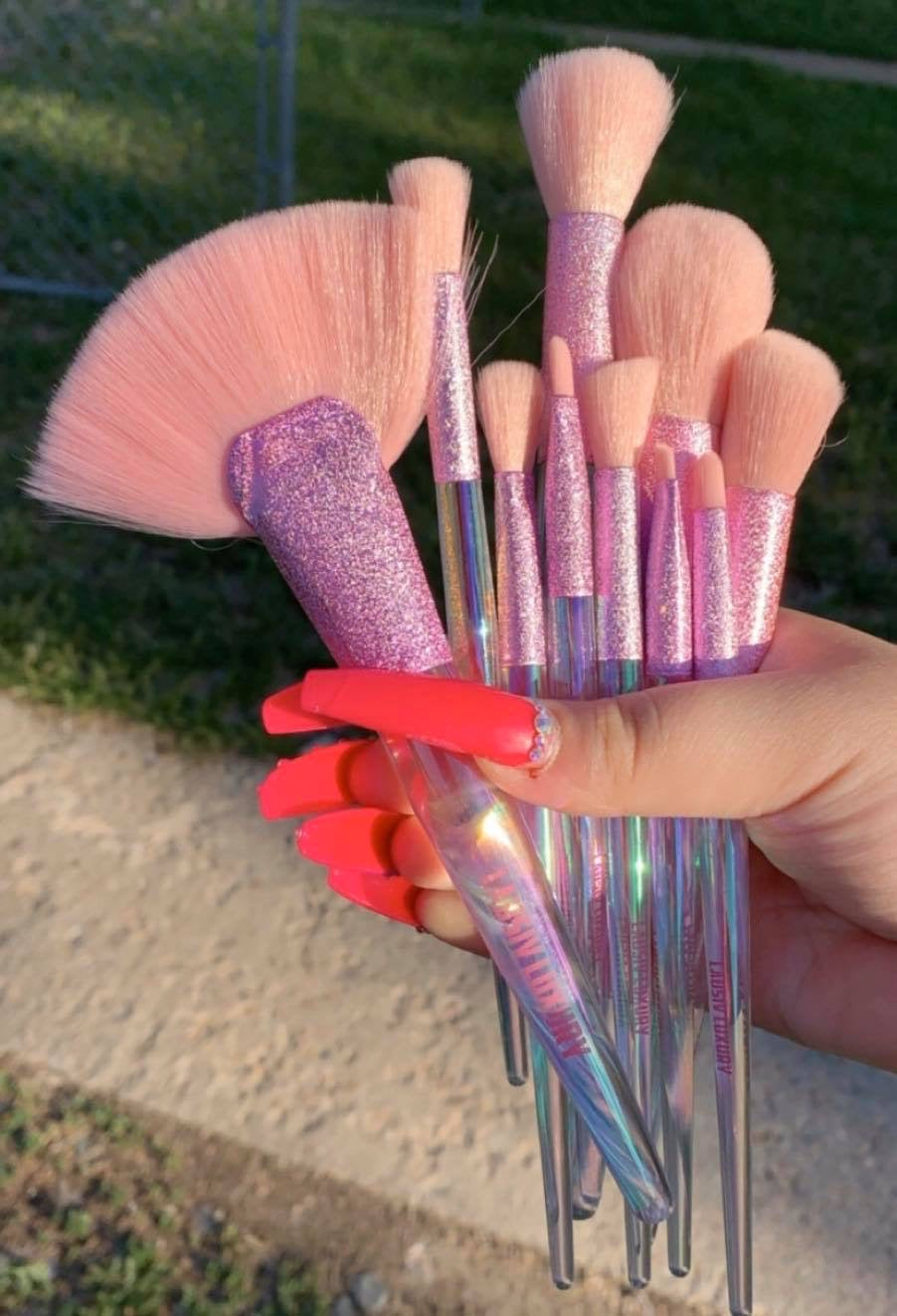 10pc brush set