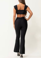 Black set with Bling hearts set