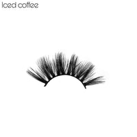 “Iced coffee” faux mink lashes