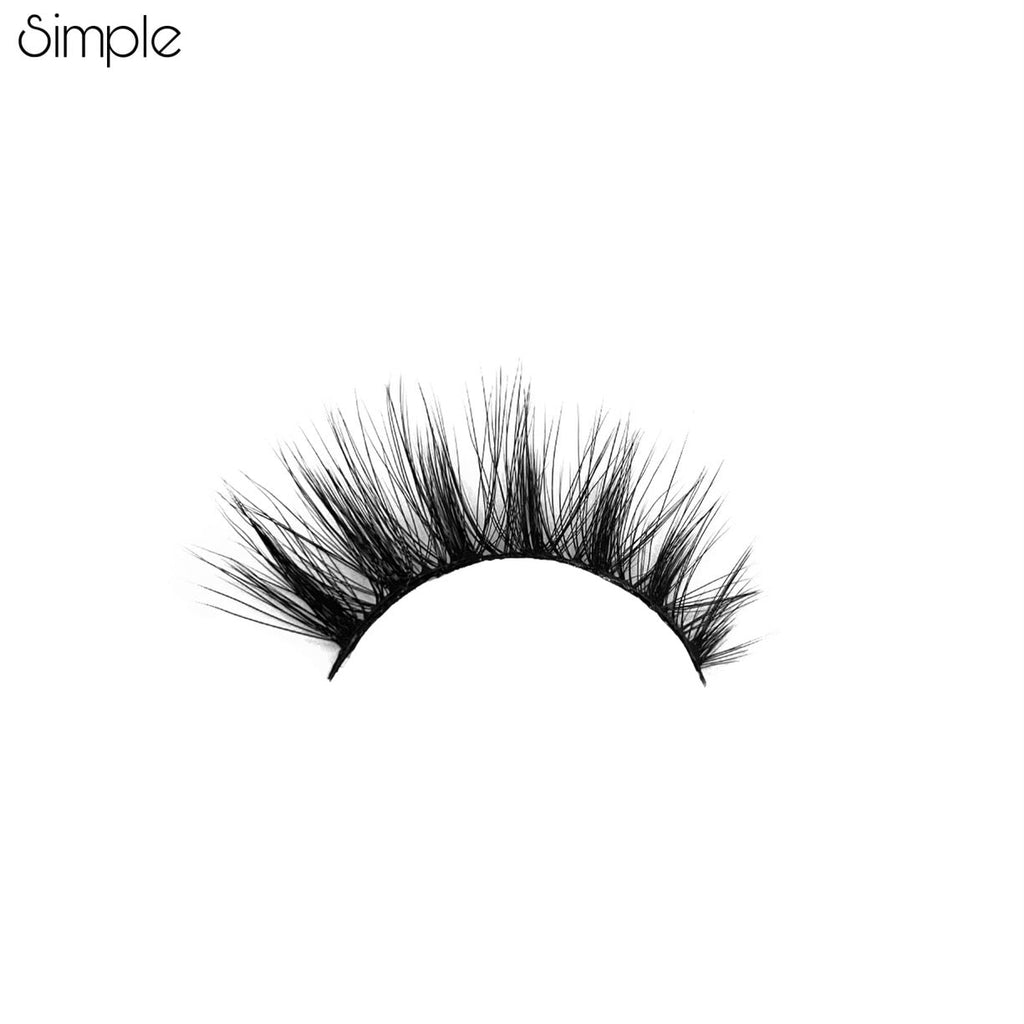 “Simple” faux mink lashes