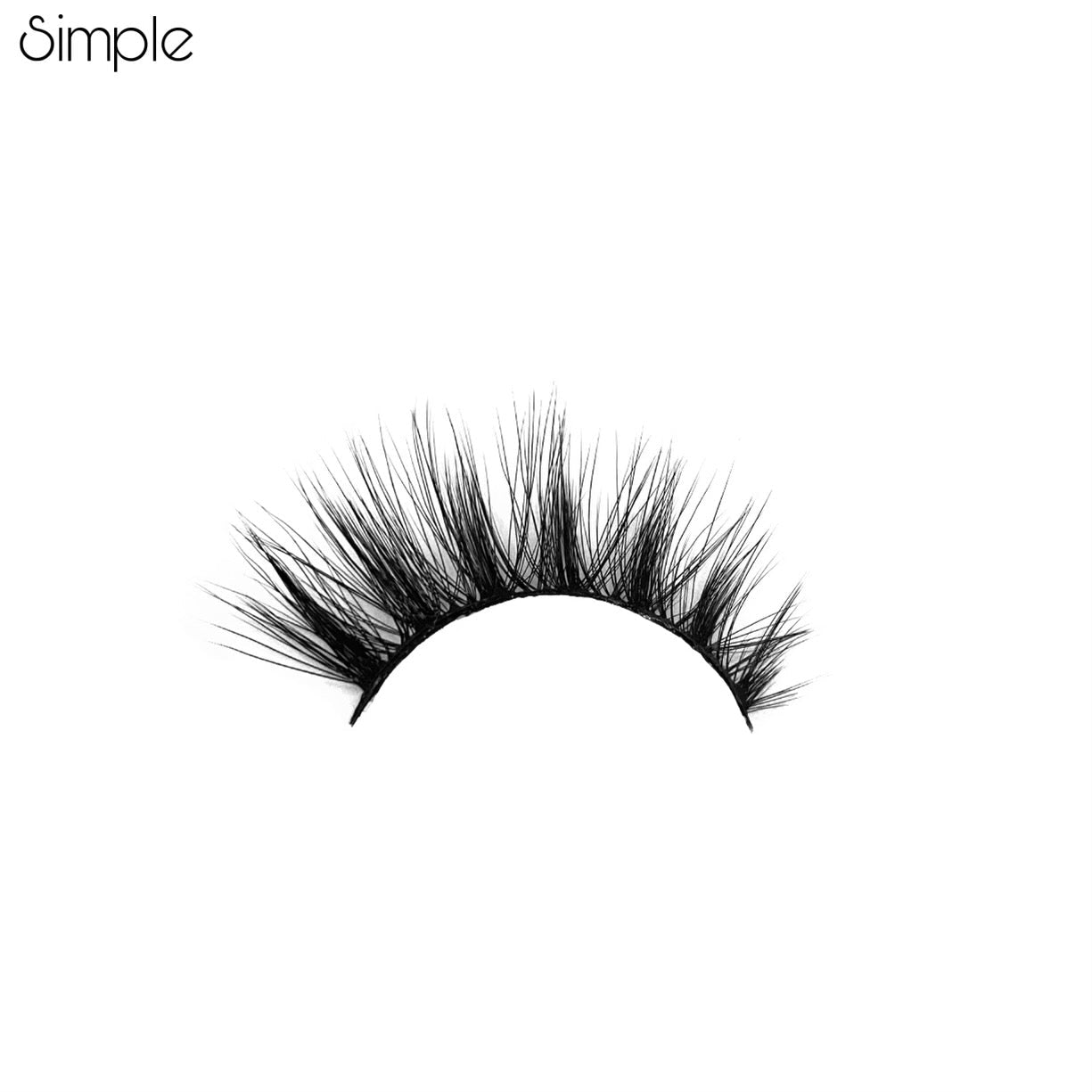 “Simple” faux mink lashes