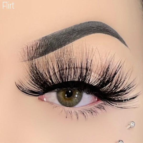 “Flirt” faux mink lashes