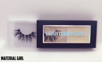 “Material girl” luxury mink lashes