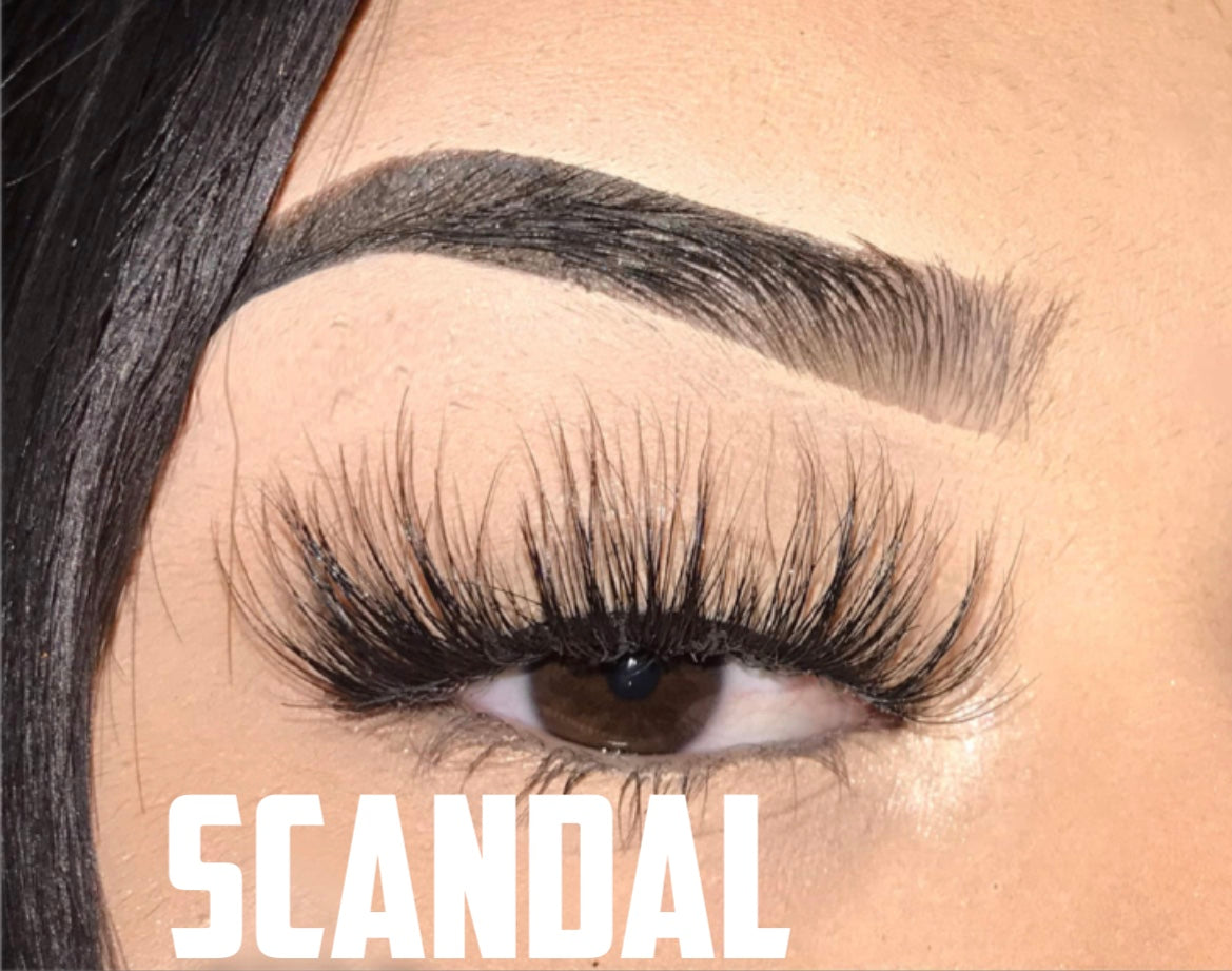“Scandal” luxury mink lashes
