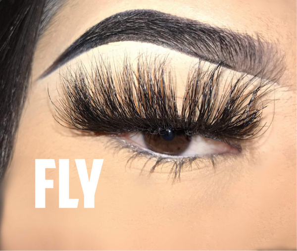 “Fly” luxury mink lashes