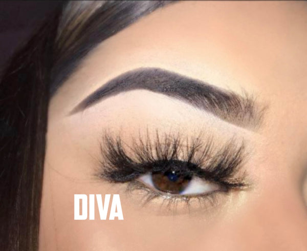 “Diva” luxury mink lashes
